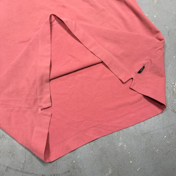 Ermenegildo Zegna Polo Shirt Pink Short Sleeve Mesh Stretch Cotton XXL - Picture 7 of 8